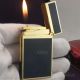 AAA Copy S.T. Dupont Ligne 2 Yellow Gold And Black Finish Lighter  (3)_th.jpg